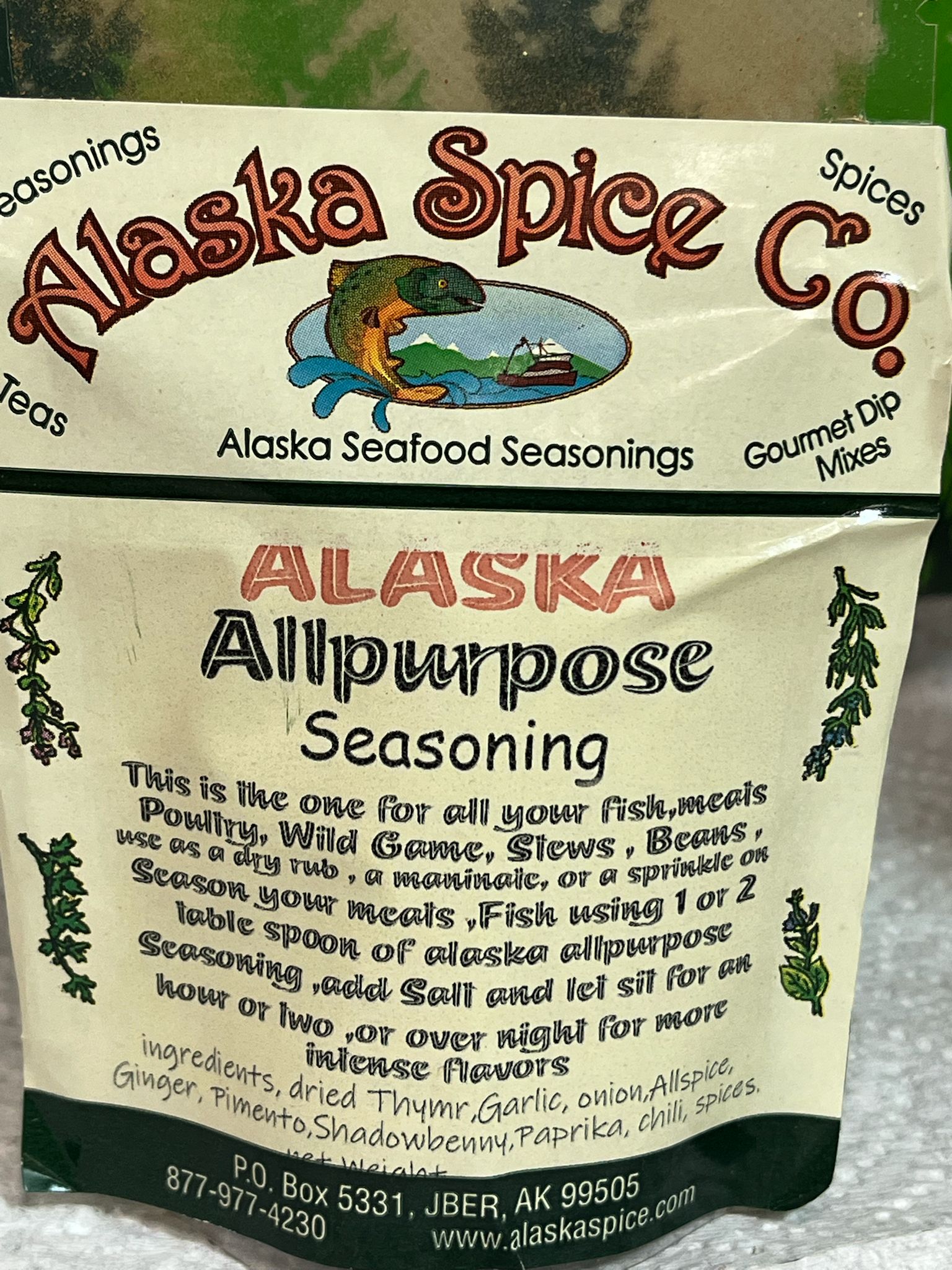 Alaska All purpose Seasoning