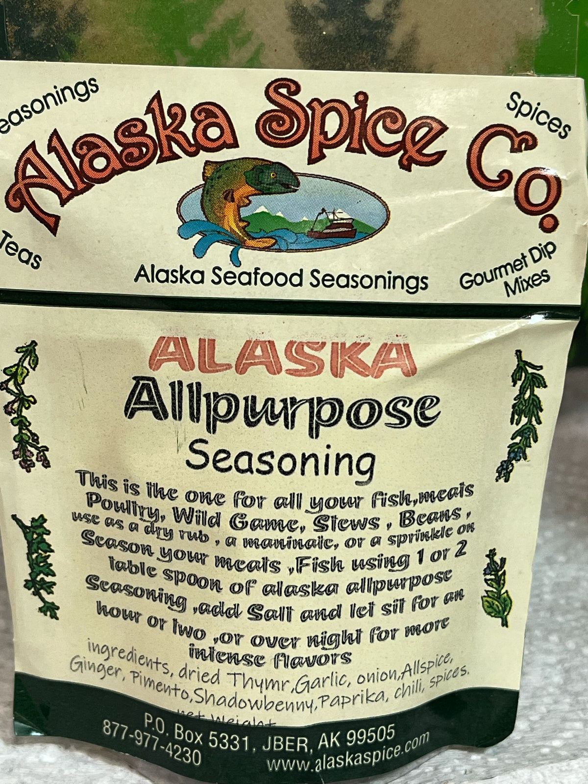 Alaska All purpose Seasoning
