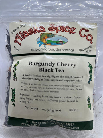 Burgundy cherry  black tea