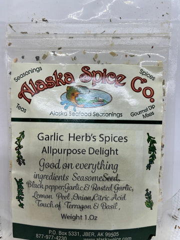 Garlic herb spices