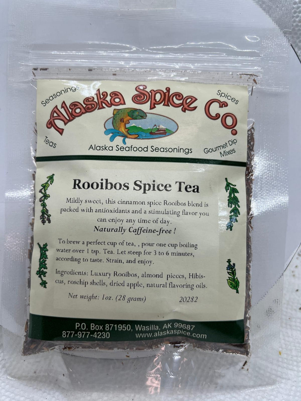 Roubos Tea Rooibos Spice tea – Alaskaspiceco.com